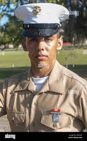 U.S. Marine Corps Pfc. Joseph Patrick, honor graduate for Platoon 3028,  India Company, 3rd Recruit Training Battalion. graduated boot camp April  13, 2018. Patrick is from Woodbridge, Va (U.S. Marine Corps photo