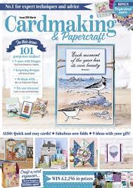 Most card makers stamp their images onto their handmade cards. Cardmaking Papercraft Magazine March 2020 Subscriptions Pocketmags