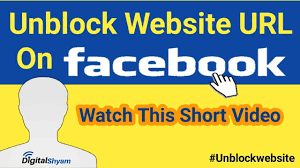 How To Unlock Website From Facebook Website Ko Facebook Par Unblock Ka In 2020 Facebook Website Website Unlock