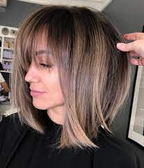 60 Fun And Flattering Medium Hairstyles For Women Medium Hair Styles Hair Styles Bob Haircut With Bangs