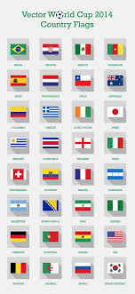 Free Vector Fifa World Cup 2014 Teams Country Flags Png Icons Eps Ai World Cup 2014 World Cup Fifa