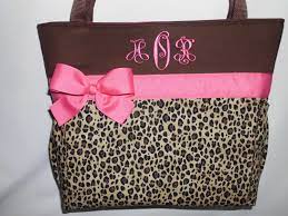 Hot Pink Accents Cheetah Leopard Print Diaper Etsy Diaper Bag Pink Accents Best Diaper Bag