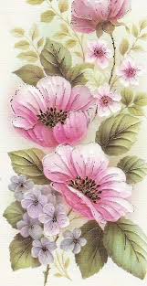 When painting, take a deep breath and paint with your heart and soul. Pintura Flower Painting Acrylic Painting Flowers Fabric Painting