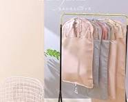 Manufacturer Custom Non Woven Nylon Dustproof Pink Bag ...