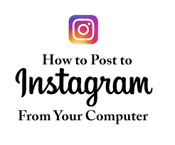 How To Post On Instagram From Pc Desktop Computer Video Laptop Desktop Pc Ig Post Googlechrome Instagram P In 2020 Funny Gifs Fails Instagram Online Blog
