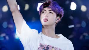 I Love Purple Hair Jin Seokjin Bts Jin Kim Seokjin