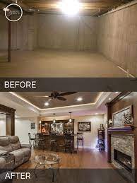 Brian Kelli S Basement Before After Pictures Basement Makeover Basement Design Finishing Basement