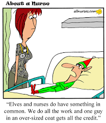 Nurses And Elves Have A Lot In Common Nurse Humor Nurse Christmas Funny Christmas Jokes