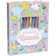 Free printable kaleidoscope coloring pages. Kawaii Kaleidoscope Coloring Book Five Below Let Go Have Fun
