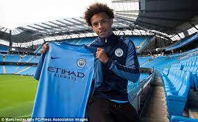 100% polyester ventilated mesh panel inserts machine wash, tumble dry low side insets for mobility breathable mesh fabric delivers optimal ventilation short sleeve imported embroidered logo swoosh on right chest size chart: Leroy Sane Was Motivated By Money To Join Manchester City He Ll Struggle At The Club Claims Lothar Matthaus Daily Mail Online