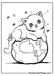 Cats are a lot of fun to cuddle and the picture just shows that. Cute Cat Coloring Pages 100 Unique And Extra Cute 2021