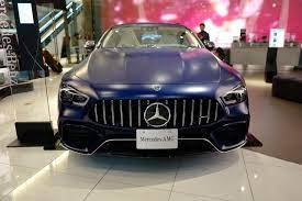 メルセデスamg gt 4ドアクーペ最高峰 63s 4matic を見てきた シビれるマットカラー採用 動画 画像も大量公開 メルセデスamg メルセデス クーペ