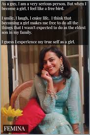 Caption My True Self Femina