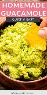 This Delicious And Easy Homemade Guacamole Recipe Is The Best Ever So Easy To Make With Best Guacamole Recipe Homemade Guacamole Recipe Guacamole Recipe Easy