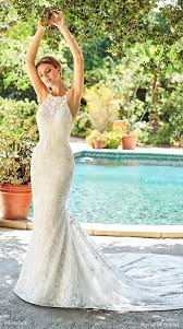 Val Stefani Spring 2018 Wedding Dresses World Of Bridal High Neck Lace Wedding Dress Halter Wedding Dress Halter Top Wedding Dress