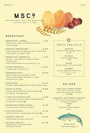 I Like The Proximity And How The Daily Specials Pop Out Of The Page With A Rectangle Around Them I Also Like How There Is Carte Restaurant Carte Mise En Page