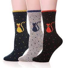 Ebmore Warm Soft Winter Wool Socks For Cold Weather Classic Crew Sock Pack Of 3 Cat B Check This Awesome Product By Going Socks Women Cute Socks Sock Packs