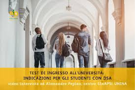 Test D Ingresso All Universita Indicazioni Per Gli Studenti Con Dsa Aid Associazione Italiana Dislessia
