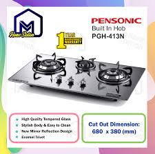 Dapur kaca sangat mudah untuk dibersihkan dan biasanya boleh digunakan dengan kain basah. Dapur Gas Glass Pensonic Price Promotion Aug 2021 Biggo Malaysia