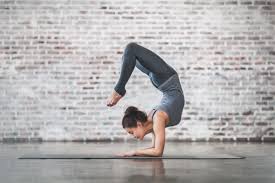 How To Go Heels Over Head With Scorpion Pose Yoga Poses Advanced Headstand Yoga Yoga Poses For Beginners