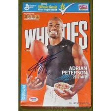 Nathan mackinnon reached 90 points for the third. Minnesota Vikings Adrian Peterson Signed Wheaties Box Cereal Unopened Psa W55766