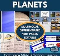 NGSS - Scale Model of the Solar System for Middle School Science