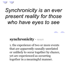 People who truly love nature know how to appreciate nature's workings. Synchronicity Meaning Synchronicity Quote Synchronicity Quotes Faith Quotes Inspirational Quotes