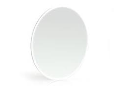 Round mirrors also look great hung above two sinks in a his and hers bathroom. Mirrors Cabinets Products Reece