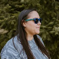 Glossy Frame Duotone UV 400 Sunglasses