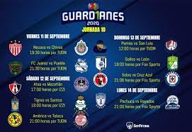Los equipos buscan ajustes para corregir los errores de la primera fecha. Partidos De La Liga Mx Jornada 10 Del Apertura 2020 Horario Y Donde Ver