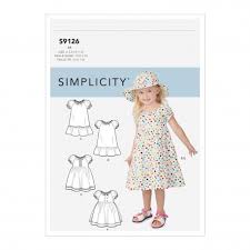 Robe de princesse mois robe de vu sur. Patron Robe Princesse Bebe Simplicity N S9126 Mpm