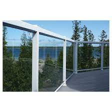 Use these tempered glass panels to provide safety and strength as the infill in your 36 final height railing system. Regal Aluminum Tempered Glass Railing Panel 66 Ctg66 Rona