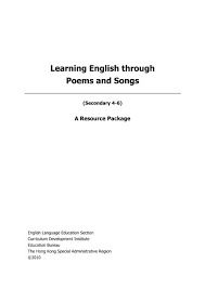 Many people believe that an alliteration must contain at least two words starting with the same letter. Learning English Through Poems And Songs