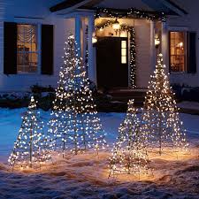Pre Lit Fold Flat Metal Christmas Tree Decorating With Christmas Lights Outdoor Christmas Lights Metal Christmas Tree