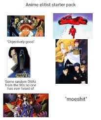 Anime Elitist Starter Pack R Starterpacks Starter Packs Know Your Meme Find and save anime starter pack memes | from instagram, facebook, tumblr, twitter & more.: anime elitist starter pack r