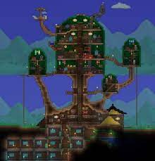 Adventure Time Tree House Made In Terraria So Fitting For Such An Adventurous Game Gaming Adventure Time Adventure Time Anime House Cartoon
