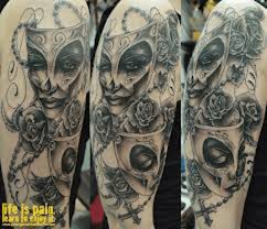 You might be intelligent and witty and want to show this without being obvious. Mask Tattoo Designs Ideas And Meanings With Pictures Tatring