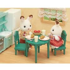 Sylvanian families room set dining room kitchen set epoch japan. Dining Room Set Sylvanian Families Hobbysearch Toy Store