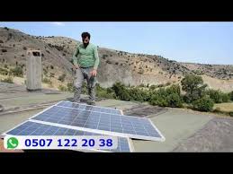 Bir Ev Icin Solar Sistem Maliyeti 2018 4800 Tl Youtube Gunes Paneli Ev Icin Evler