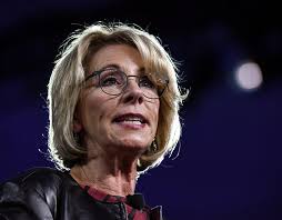 The deep irony in Betsy DeVos's first speech