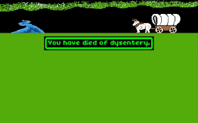 Oregon Trail You Have Died Of Dysentery R Zoombackgrounds