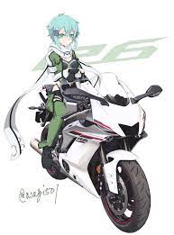 sword art online おしゃれまとめの人気アイデア pinterest katy シノン かわいい バイク アニメ かわいい アニメの女の子
