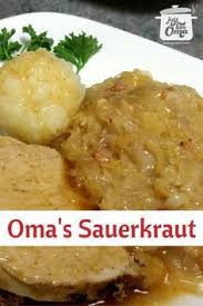 Sauerkraut Made Recipe Sauerkraut Recipes Food Recipes Austrian Recipes