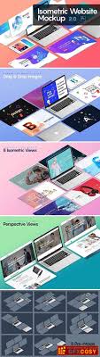 It comes from 11 different perspective views so that it drastically showcases the. Isometric Website Mockup 2 0 Free Download Photoshop Vector Stock Image Via Zippyshare Torrent From All Source In The World