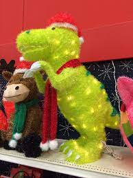 T Rex Christmas Lawn Deco Target Dinosaur Christmas Dinosaur Dinosaur Stuffed Animal