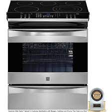 Kenmore Elite 41073 30 Slide In Electric Range Stainless Steel Kenmore Elite Electric Range Buying Appliances