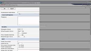 You need to fill in the administrator email address on top of the page! Ricoh Customer Support How To Configure Scan To Email Youtube