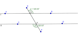 Worksheet by kuta software llc. Exploring Parallel Lines Cut By A Transversal Geogebra