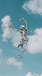 Dancing Skeleton Wallpaper Background In 2020 Art Wallpaper Iphone Dark Wallpaper Iphone Iphone Background Wallpaper