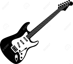 Black And White Electric Guitar Drawing Electric Guitar Icon Black On White A Detailed Icon Of Electric Guitar Isolated On White Background Good For Print Living Room Art Art Inspiration Web Icons